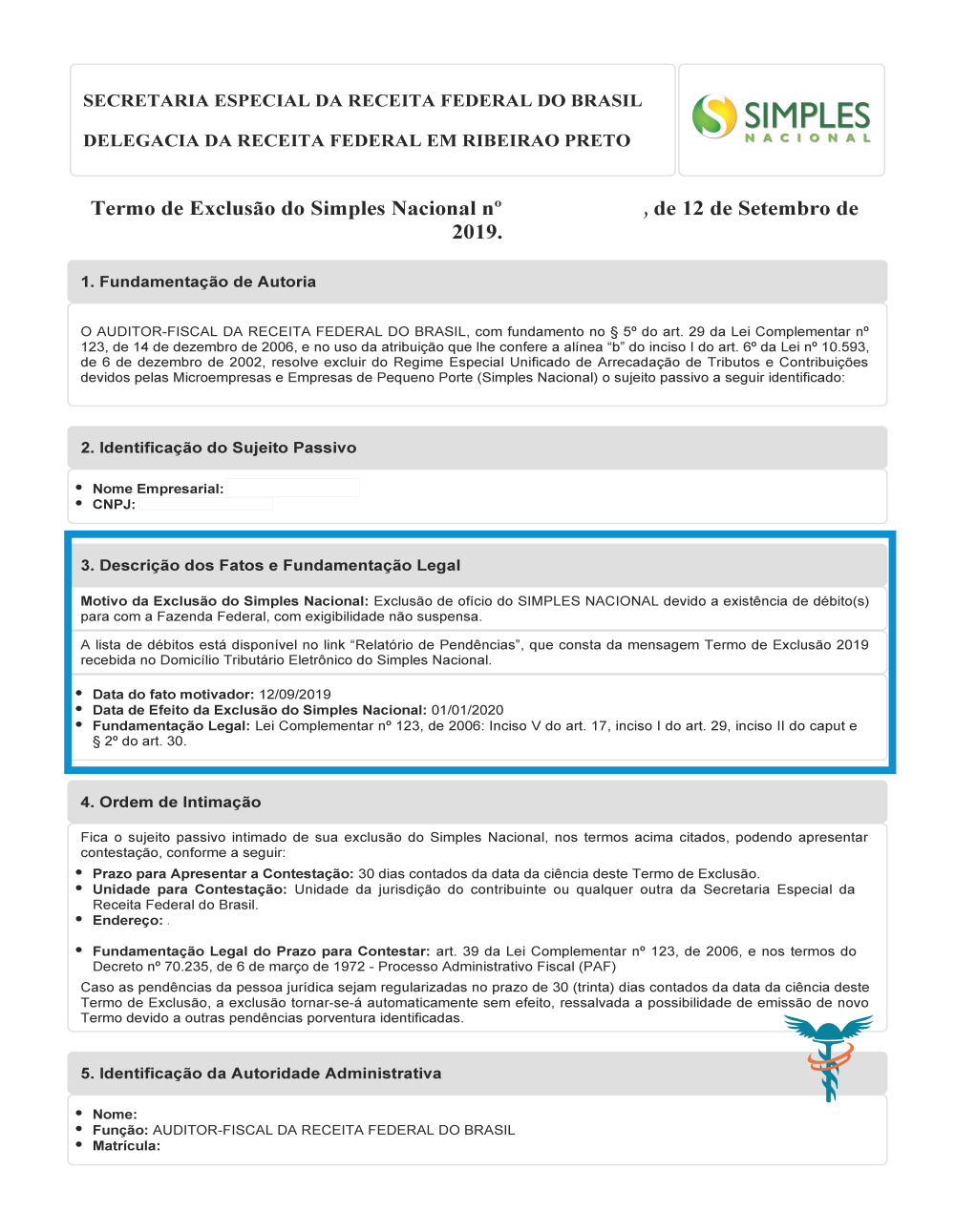 Mais de 370 mil empresas foram notificadas e podem ser excluídas do <a class='classtermo' href='https://www.contabeis.com.br/termos-contabeis/simples_nacional/'>Simples Nacional.</a> 