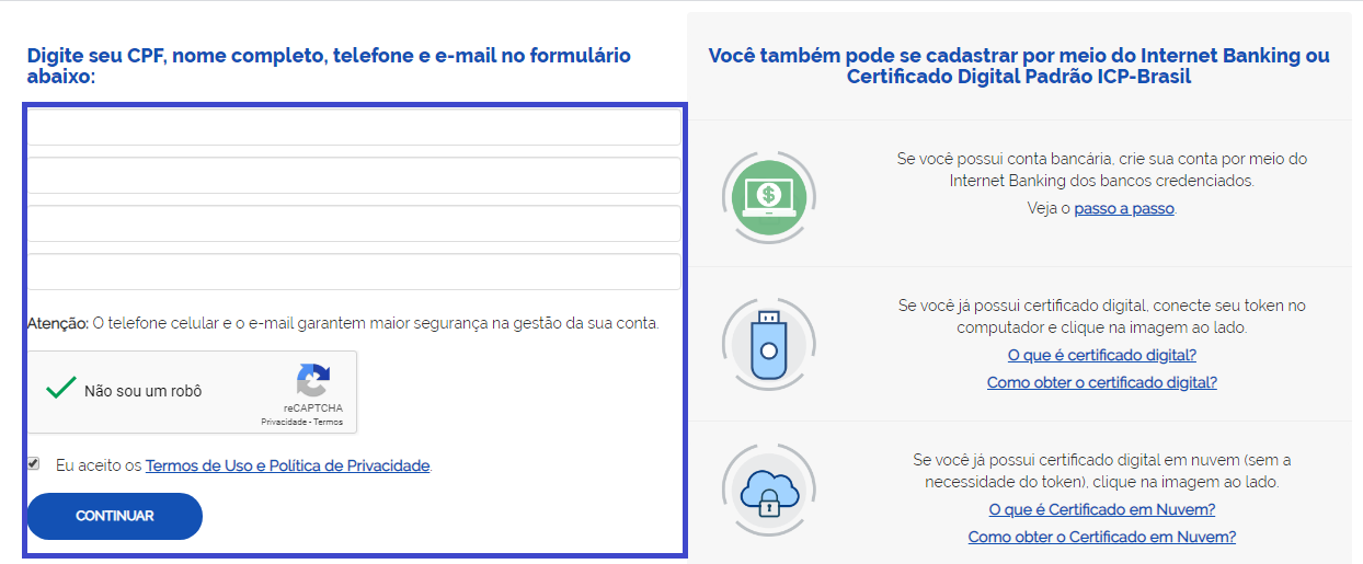 Trabalhadores devem preencher dados para solicitar auxílio emergencial