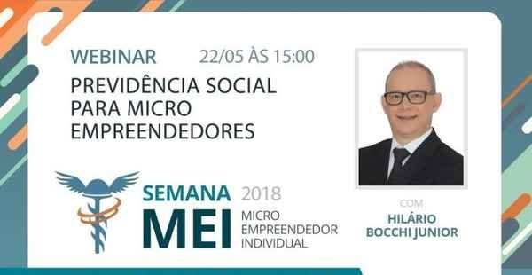 Webinar | Previdência Social para Microempreendedor Individual | Semana MEI