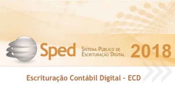 SPED ECD 2018: Maio tem entrega da Escrituração Contábil Digital