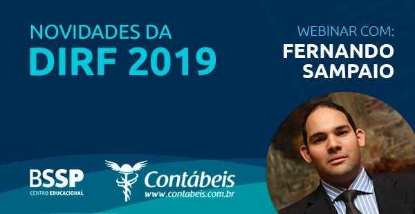 Novidades da DIRF 2019