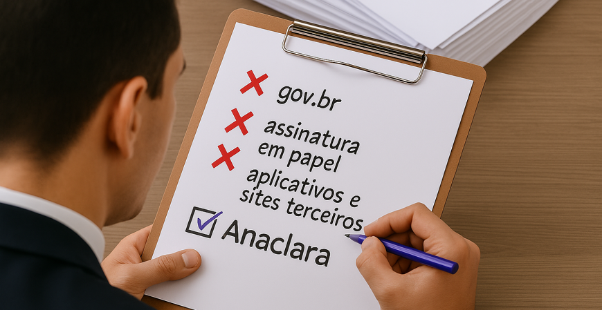 Assinatura Eletrônica no WhatsApp: Anaclara revoluciona a rotina de contadores