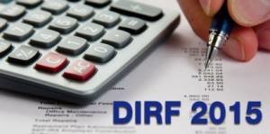 DIRF 2015 –prazo de entrega encerra 27/FEV