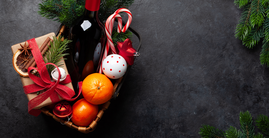 Veja dicas diferentes para a cesta de Natal dos seus funcionários em 2024