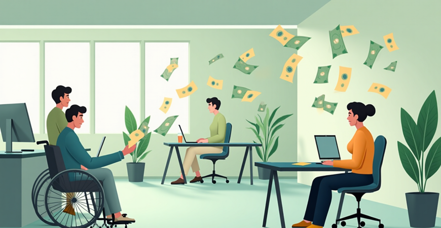 Empresas poderão financiar adaptações para incluir profissionais com deficiência Empresas poderão financiar adaptações para incluir profissionais com deficiência