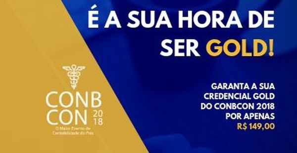 50 horas de super palestras? Adquira nossa Credencial GOLD e aproveite!