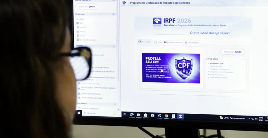 IR 2026: 4,4 milhões de contribuintes já declararam