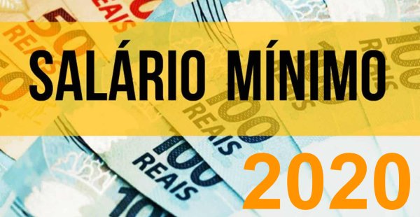 Resultado de imagem para salario minimo 2020