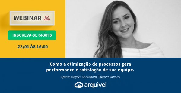 Webinar com Catarina Amaral: Como a otimização de processos gera performance e satisfação de sua equipe.