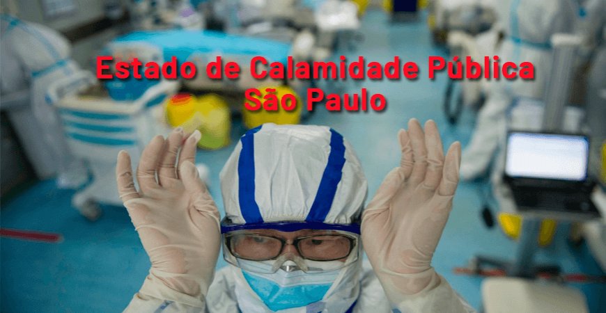 São Paulo decreta estado de calamidade pública
