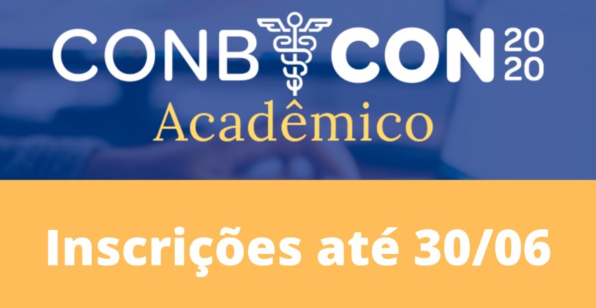 Conbcon Acadêmico: Artigos podem ser enviados até o dia 30