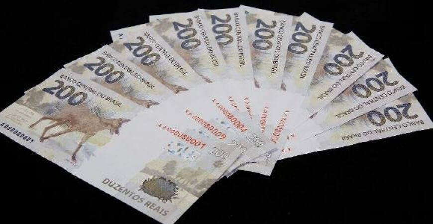 Apenas 12,8% das notas de R$ 200 produzidas estão em circulação, diz BC