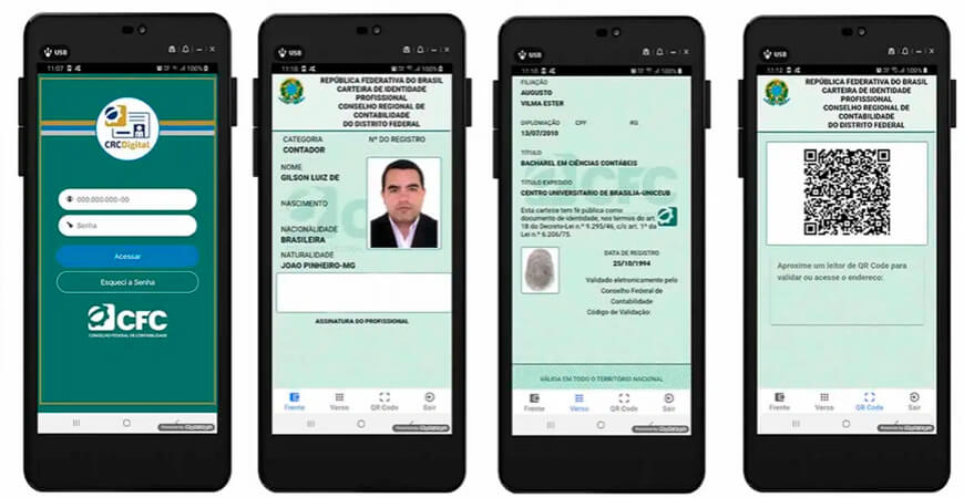 Contador terá carteira de identidade profissional na versão digital