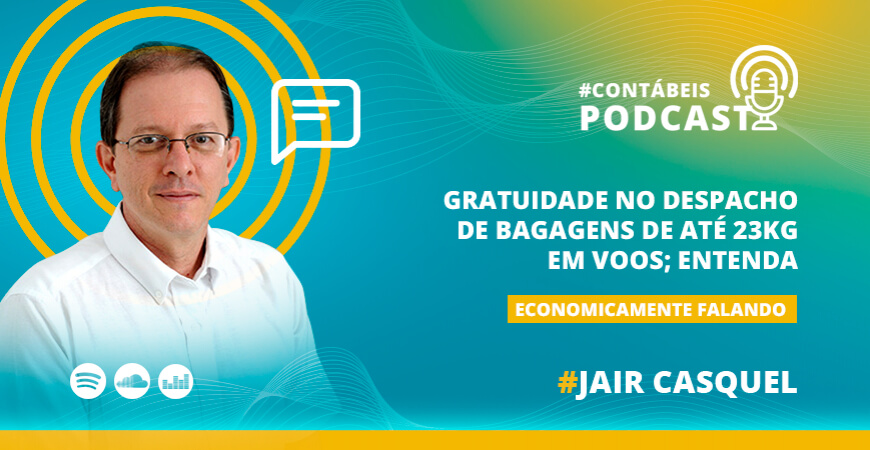 Podcast: despacho gratuito de bagagens em voo