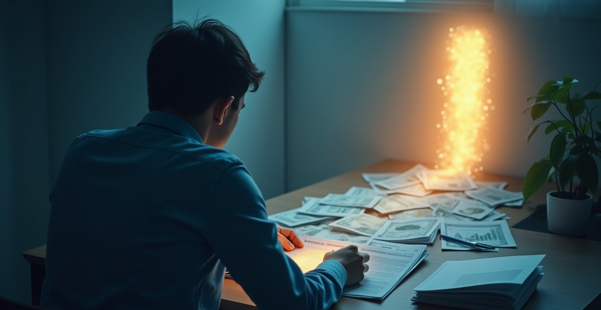 O Impacto psicológico do endividamento: como reorganizar a mente antes de ajustar as contas