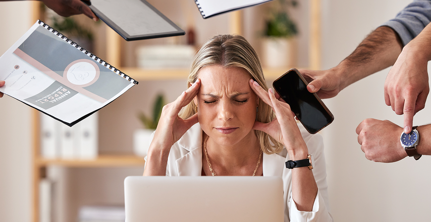 Cerca de 82% dos profissionais de RH enfrentam níveis alarmantes de sobrecarga