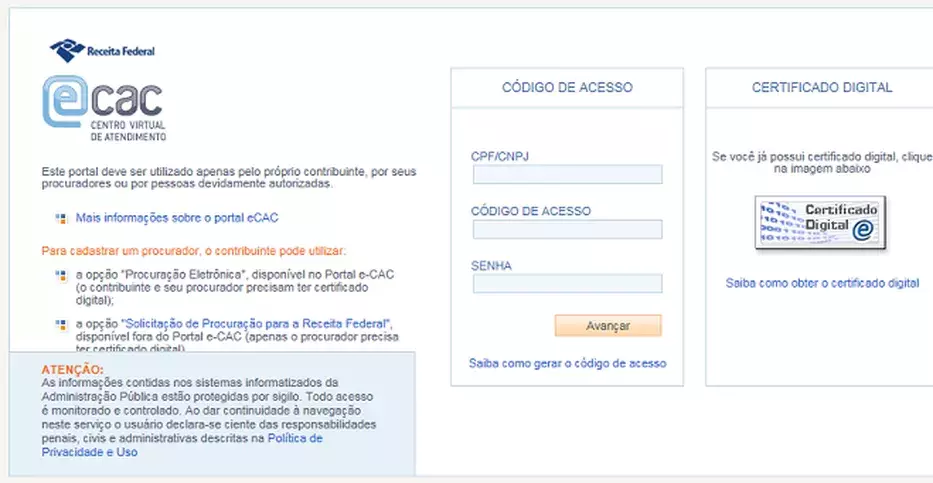 Novo portal da Receita Federal será lançado em breve para facilitar acesso e prestações de contas